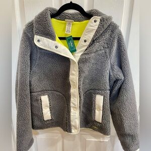 BNWT- Women's Medium Bean's Sherpa Fleece Jacket from L.L. Bean